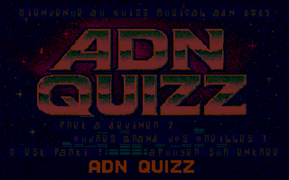 Quizz Musical ADN 2025